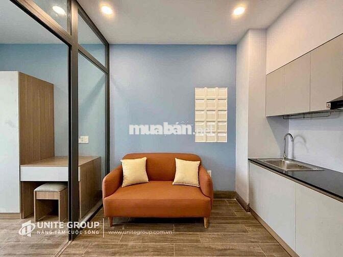 CHO THUÊ CĂN HỘ 1PN BAN CÔNG TẠI BÌNH THẠNH GẦN BÀ CHIỂU, GIÁP Q1