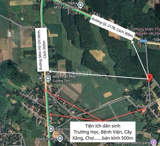 CHỈ TỪ 200TR/LÔ! Đất Thạch Thành, Thanh Hóa - Full Thổ Cư, Sổ Đỏ Sẵn.