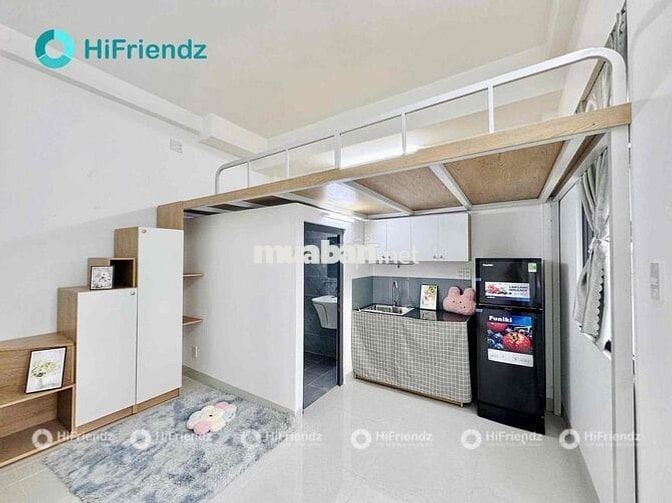 🙀 CHO THUÊ PHÒNG TRỌ DUPLEX XỊN GÁC+BANCOL,MÁY GIẶT RIÊNG NGAY TÂN PHÚ