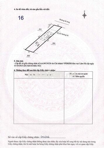 Bán lô đất đẹp tại xã Đinh Văn - Lâm Hà chỉ 580 triệu
