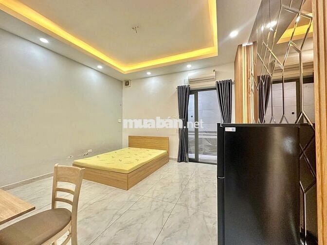 CHO THUÊ CHDV (PHÒNG TRỆT) 1PN+  TÁCH BẾP FULL NỘI THẤT