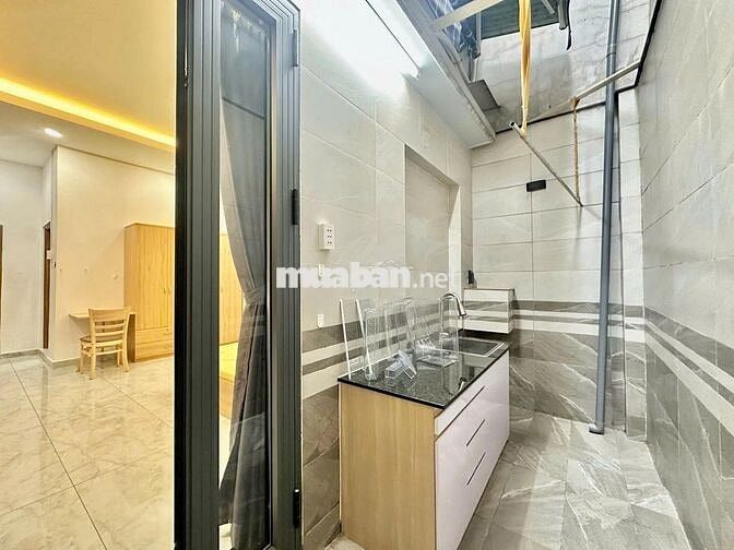 CHO THUÊ CHDV (PHÒNG TRỆT) 1PN+  TÁCH BẾP FULL NỘI THẤT