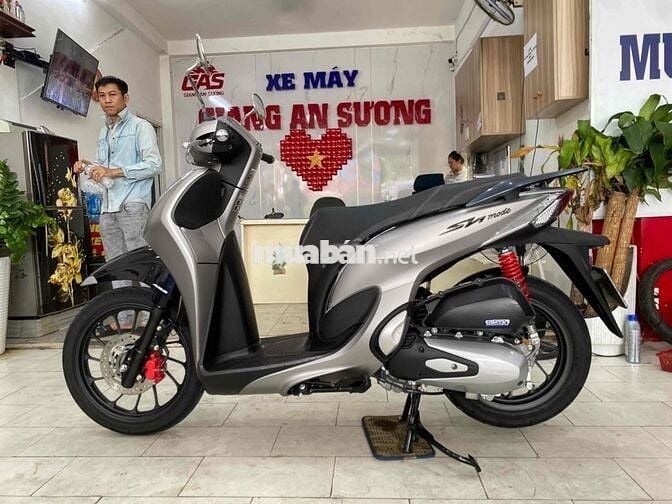 Honda Sh mode 125 abs đk 2020 màu bạc nhám