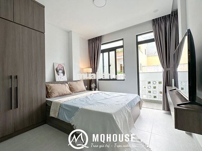 Căn hộ 1PN(50m2) ban công full nội thất, thang máy _ Cao Thắng Quận 3