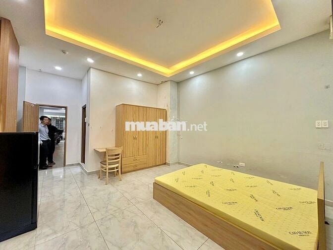 CHO THUÊ CHDV (PHÒNG TRỆT) 1PN+  TÁCH BẾP FULL NỘI THẤT