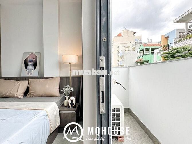 Căn hộ 1PN(50m2) ban công full nội thất, thang máy _ Cao Thắng Quận 3