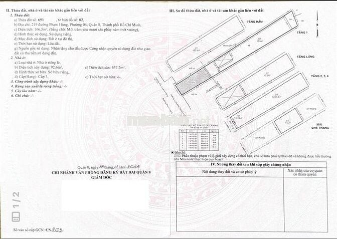 CHO THUÊ NHÀ MẶT TIỀN ĐƯỜNG PHẠM HÙNG, PHƯỜNG 4, QUẬN 8
