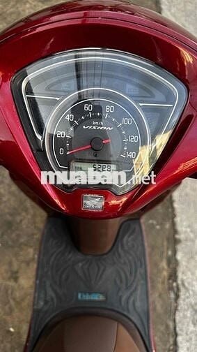 Honda Vision 2022 đỏ đen ( hỗ trợ góp )