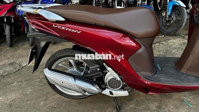Honda Vision 2022 đỏ đen ( hỗ trợ góp )