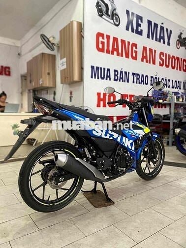 Suzuki Satria 150 đk 2020 màu xanh gp BSTP