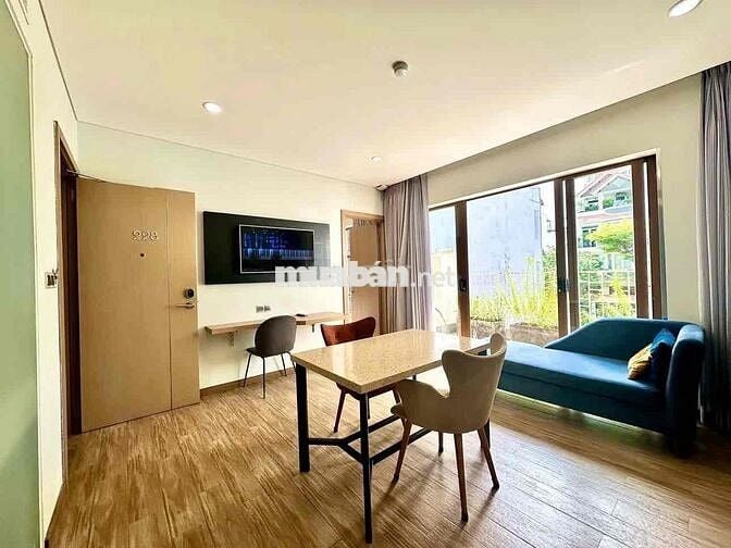 CĂN HỘ 1 PHÒNG NGỦ TÁCH BẾP FULL NỘI THẤT, BAN CÔNG NGAY TRUNG TÂM Q10