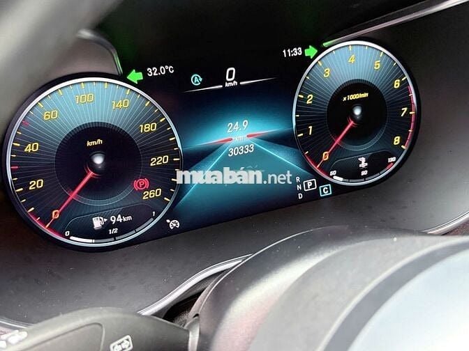 C 300 AMG 30.333 km chuẩn zin nguyên bản