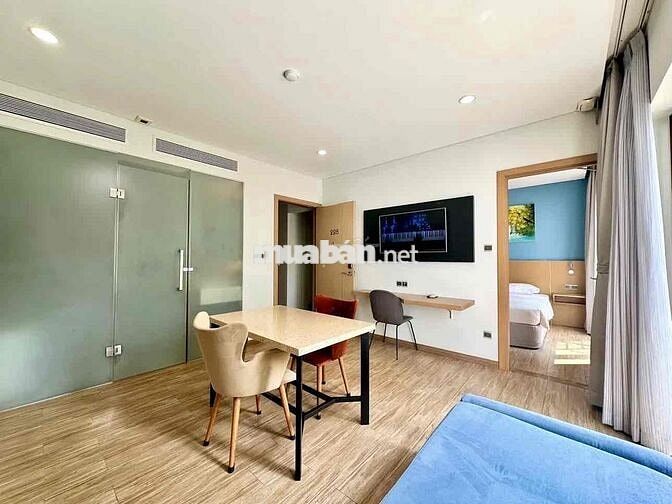 CĂN HỘ 1 PHÒNG NGỦ TÁCH BẾP FULL NỘI THẤT, BAN CÔNG NGAY TRUNG TÂM Q10