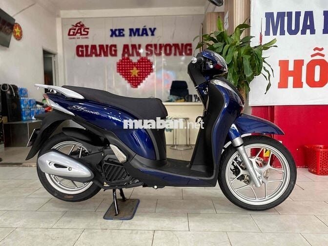 Honda Sh mode 125 đk 2017 màu xanh đen BSTP