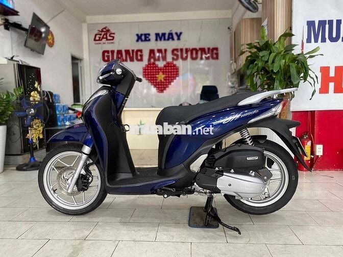 Honda Sh mode 125 đk 2017 màu xanh đen BSTP