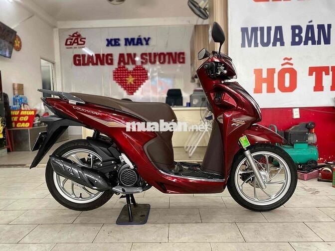 Honda Vision 110 đk 2022 màu đỏ đen BSTP
