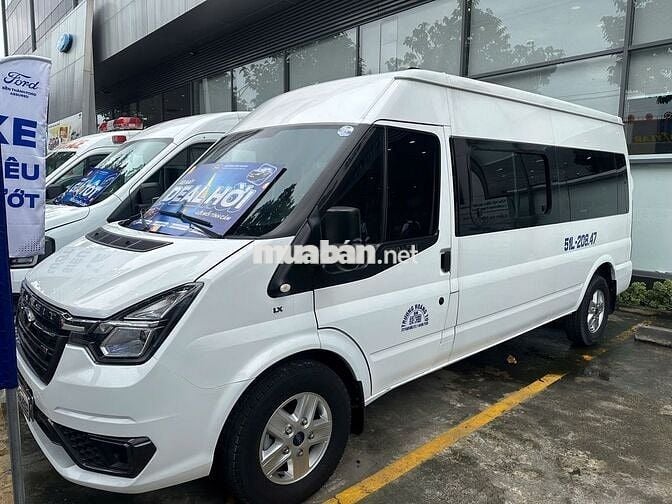 Ford Transit Van 6 chỗ Trắng, Vay ngân Hàng 70%