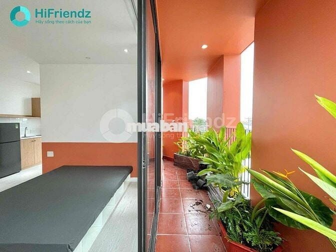 CHO THUÊ CHDV FULL NỘI THẤT BAN CỘNG RỘNG THOÁNG TÔNG ĐỎ CHO NUÔI PET