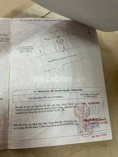  Đất Hoà Tiến , chính chủ có 2 lô