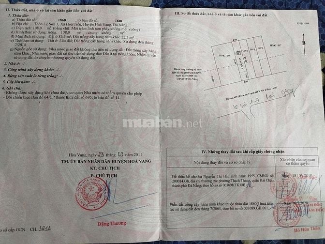  Đất Hoà Tiến , chính chủ có 2 lô