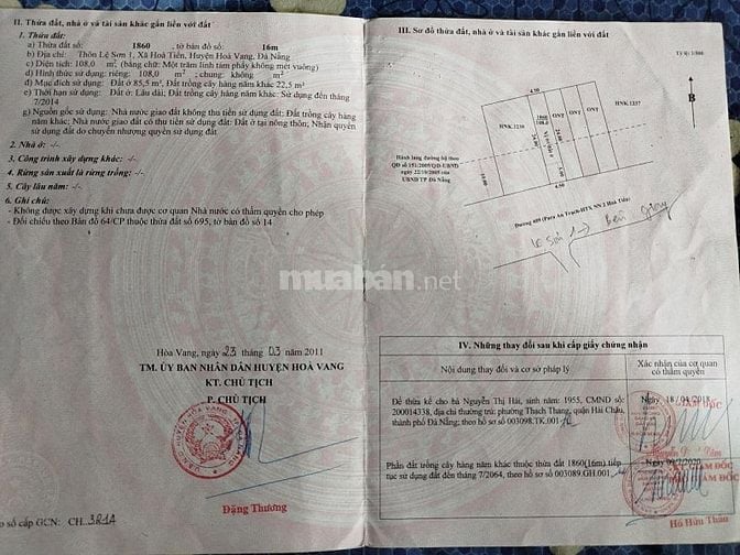  Đất Hoà Tiến , chính chủ có 2 lô