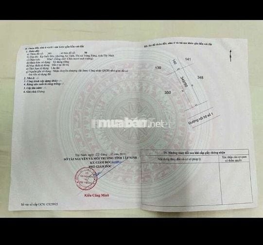 Cần Ra Hàng Ngộp Gấp Lô Đất 90m2 Gần Chợ Suối Sâu . Giá 450tr, SHR