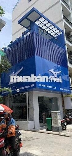 Nhà Góc 2Mặt tiền 707 Ba Tháng Hai, Quận 10 - DT 5x10, 4TẦNG,CHÍNH CHỦ