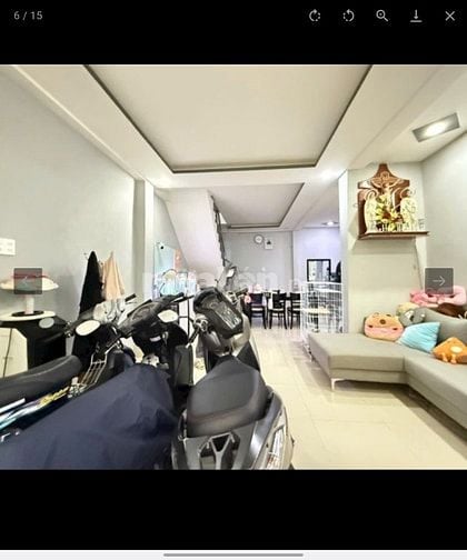 Bán nhà Lê Hồng Phong Q10 dt 3,6m nở hậu 6,5m dài 8 tổng 46m2 hẻm rộng