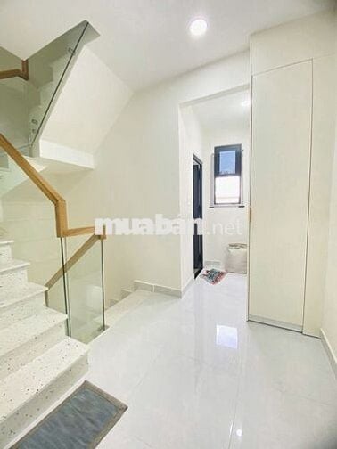 Nhà hẻm xe hơi 100m2, 2 phòng ngủ đường Nơ Trang Long, Bình Thạnh