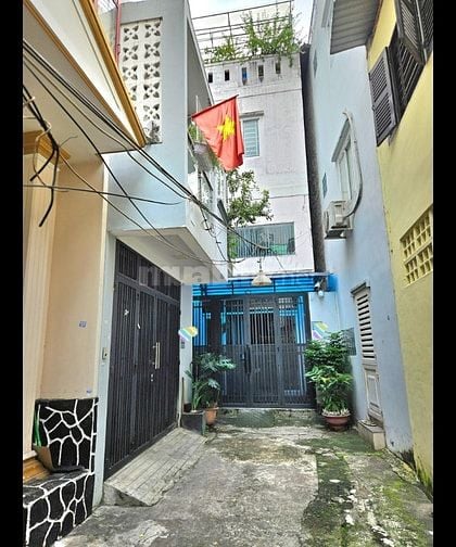 Bán nhà Lê Hồng Phong Q10 dt 3,6m nở hậu 6,5m dài 8 tổng 46m2 hẻm rộng