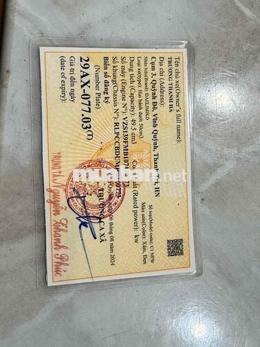 Honda Cup 50Cc màu Xám trắng