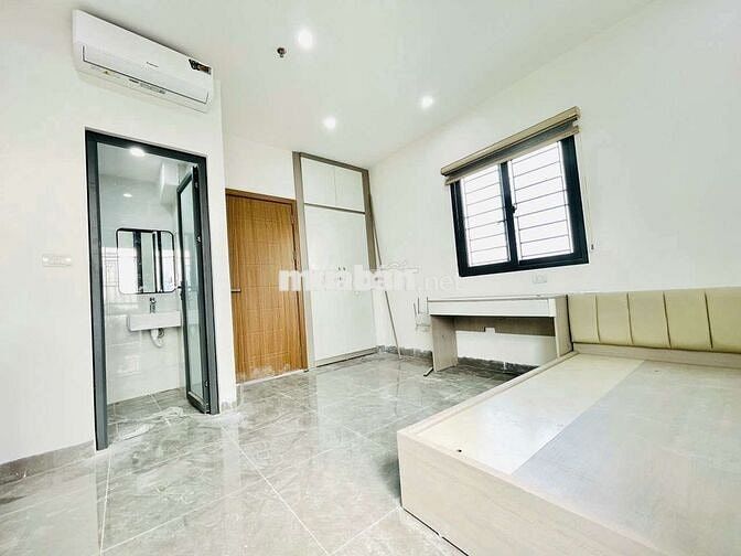 Bóc tem CCMN 30m2 Full đồ xịn sò. Máy giặt, ban công tại Giáp Bát