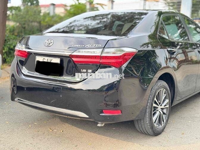 Toyota Altis sx 2018 1.8G  full Đen siêu mới!