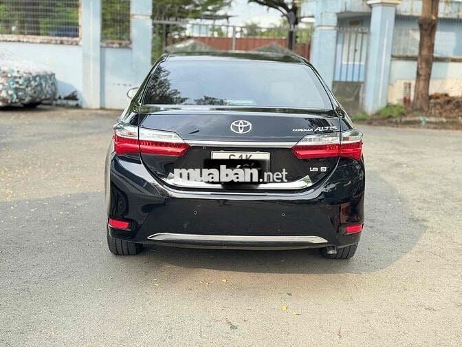 Toyota Altis sx 2018 1.8G  full Đen siêu mới!