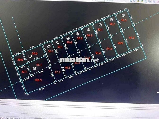 đất khu phân lô dt. 6,2x18,3 m p. thạnh lộc q12