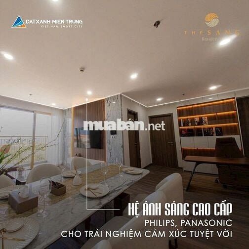 CĂN HỘ 2PN 77.5m2  - VIEW SƠN TRÀ - BÀN GIAO TẾT 2026 - FULL NỘI THẤT