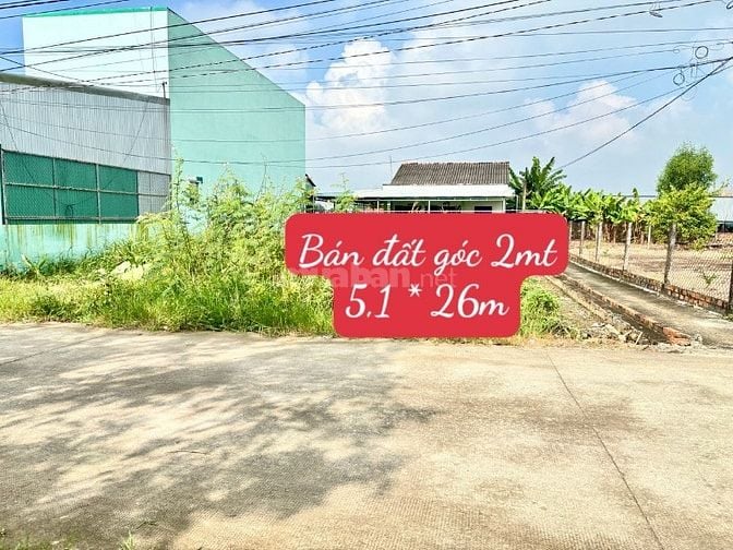  Bán gấp đất mặt tiền liên ấp 6-7 MỸ YÊN-XÃ BẾN LỨC