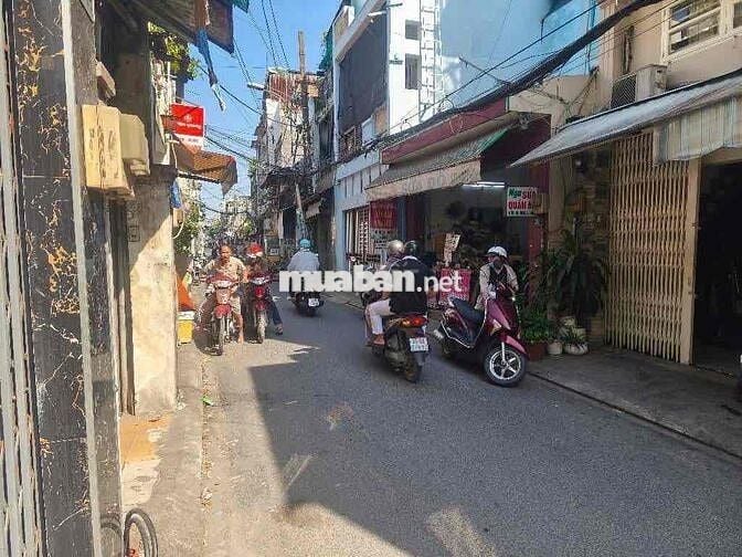 Hot, Bán gấp nhà Mặt Tiền Bùi Thị Xuân, TBình, 40n2sd, 3 tầng mới, 2ty