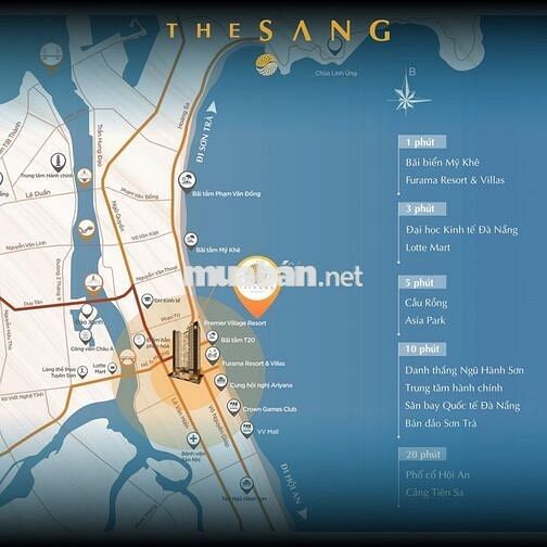 CĂN HỘ 2PN 77.5m2  - VIEW SƠN TRÀ - BÀN GIAO TẾT 2026 - FULL NỘI THẤT