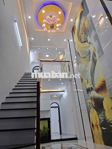 Nhà đẹp 3*15m 2PN hẻm thông 5m 1/20m Chợ Bình Thành BHH B Bình Tân