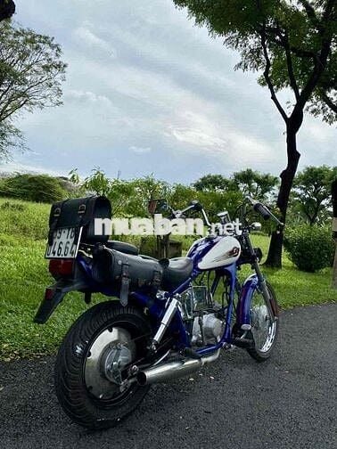 Honda Rebel 50 Xanh Trắng Đã sử dụng