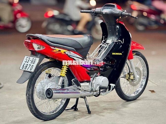 Honda Wave Alpha Úp từ ZX Đỏ đen