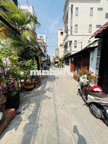 Nhà 2 lầu mặt tiềm hẻm lớn Hậu Giang Q6 51.4m2 ( 3.5m x 15m)