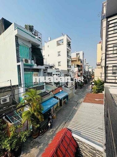 Nhà 2 lầu mặt tiềm hẻm lớn Hậu Giang Q6 51.4m2 ( 3.5m x 15m)