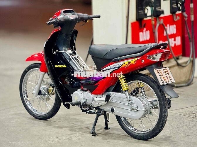 Honda Wave Alpha Úp từ ZX Đỏ đen