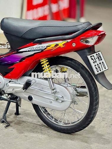 Honda Wave Alpha Úp từ ZX Đỏ đen
