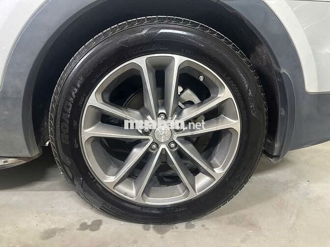 Bán xe santafe màu Bạc Đk2017,Máy dầu bản đặc biệt