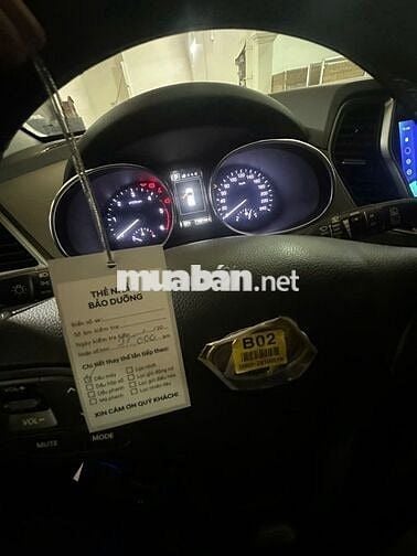 Bán xe santafe màu Bạc Đk2017,Máy dầu bản đặc biệt