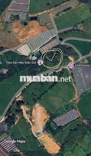 Chính chủ bán đất  view điện gió săn mây Cầu Đất nét 2 tỷ 5 - 855m