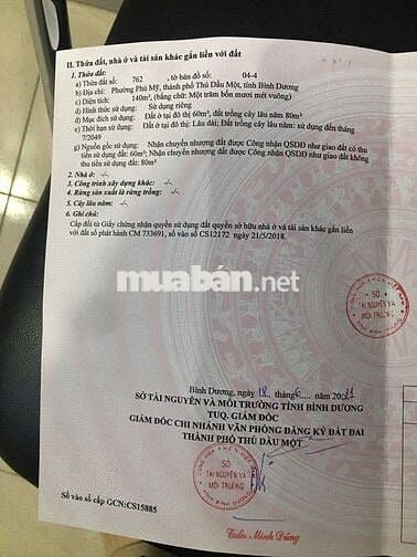 Đất sec huỳnh văn lũy vào 30m gần bên nhà thờ và trường Nguyễn khuyến